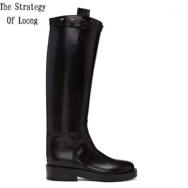 boots women autumn winter genuine leather knee-high flat rubber zipper riding equestrian atmospheric fashion 202109081, Black
boots women autumn winter genuine leather knee-high flat rubber zipper riding equestrian atmospheric fashion 202109081, Black
