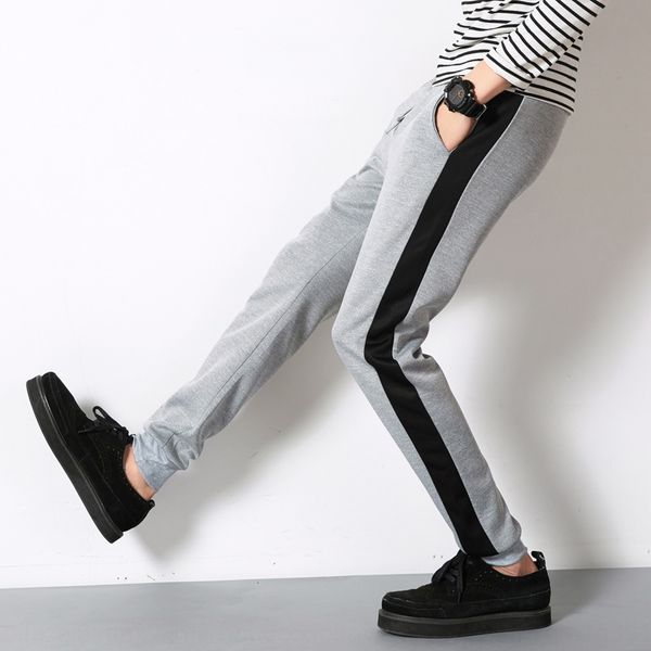 2019 summer men's korean bodywear stitching sports tight casual tight leggings men's casual pants long pants ti8gu, Blue
2019 summer men's korean bodywear stitching sports tight casual tight leggings men's casual pants long pants ti8gu, Blue
