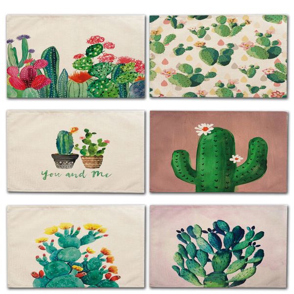 1pcs cactus pattern placemat dining table mat drink coaster cotton linen bowl cup mats kitchen pads 42*32cm home decor mp0033
1pcs cactus pattern placemat dining table mat drink coaster cotton linen bowl cup mats kitchen pads 42*32cm home decor mp0033