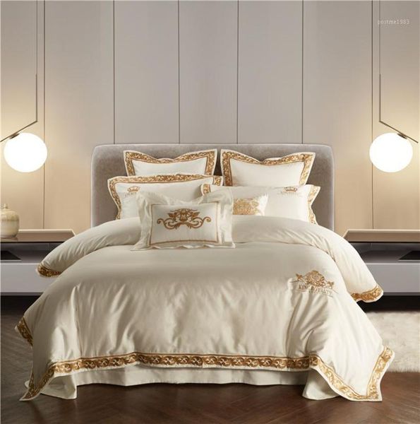 44 800tc egyptian cotton high end bedding set 4/7pc king size embroidery duvet cover bed sheets1
44 800tc egyptian cotton high end bedding set 4/7pc king size embroidery duvet cover bed sheets1