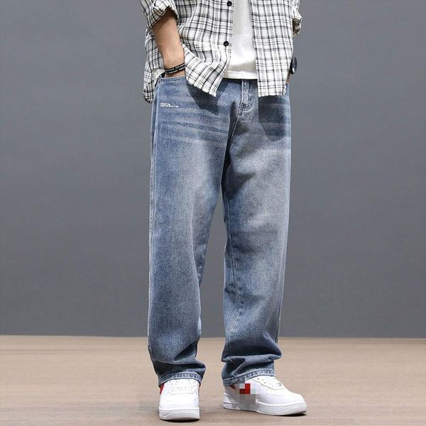fashion streetwear men jeans loose fit retro blue vintage jeans straight denim pants homme korean hip hop wide leg long trousers
fashion streetwear men jeans loose fit retro blue vintage jeans straight denim pants homme korean hip hop wide leg long trousers