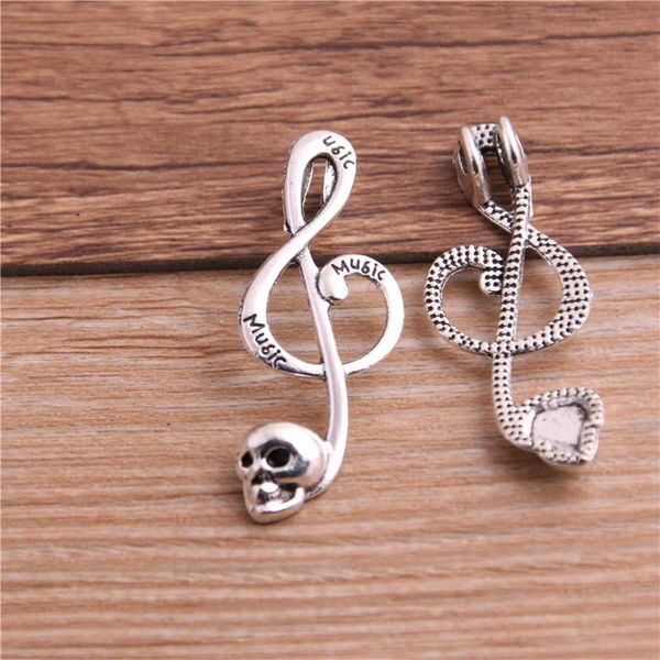10pcs lot 1539mm fashion metal zinc alloy skull musical note pendant charms jewelry pendant makings wholesale wmtufs bdesybag, Bronze;silver
10pcs lot 1539mm fashion metal zinc alloy skull musical note pendant charms jewelry pendant makings wholesale wmtufs bdesybag, Bronze;silver