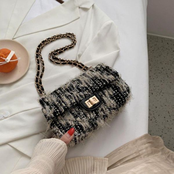 2020 fashion clutch new faux fur crossbody bag small designer chain square bags for women tweed shoulder sac a main
2020 fashion clutch new faux fur crossbody bag small designer chain square bags for women tweed shoulder sac a main