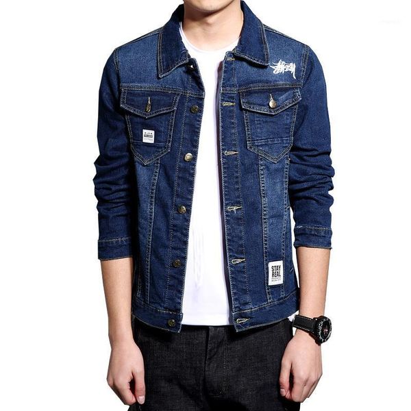 2021 men's clothing men's denim jacket male korean version of the trend of self-cultivation autumn lapel jacket denim m-3xl1, Black;brown
2021 men's clothing men's denim jacket male korean version of the trend of self-cultivation autumn lapel jacket denim m-3xl1, Black;brown