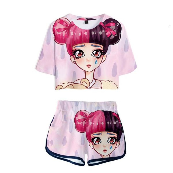 cry baby melanie martinez two piece set short crop shorts sweat suits women tracksuit two piece outfits summer women sets, Gray
cry baby melanie martinez two piece set short crop shorts sweat suits women tracksuit two piece outfits summer women sets, Gray
