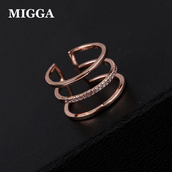 cluster rings migga rose/white gold color multilayer cubic zirconia pave geomtric fashion ring women party jewelry, Golden;silver
cluster rings migga rose/white gold color multilayer cubic zirconia pave geomtric fashion ring women party jewelry, Golden;silver