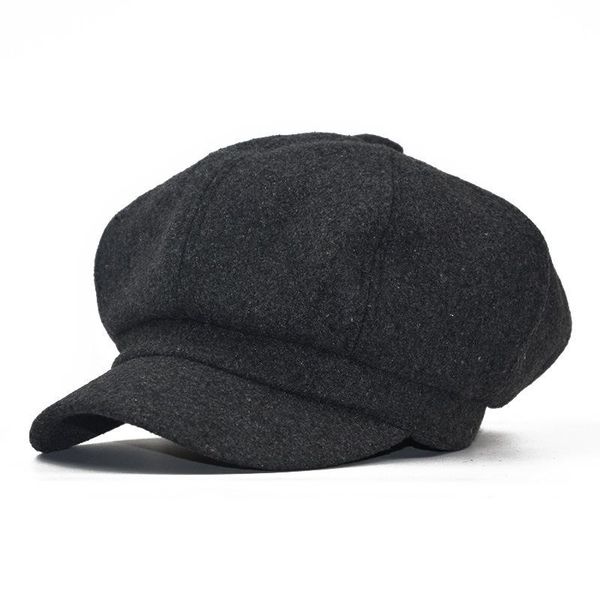 beanie/skull caps octagonal cap autumn and winter british style beret vintage woolen painter hat solid color fashion lady designer bonnets, Blue;gray
beanie/skull caps octagonal cap autumn and winter british style beret vintage woolen painter hat solid color fashion lady designer bonnets, Blue;gray