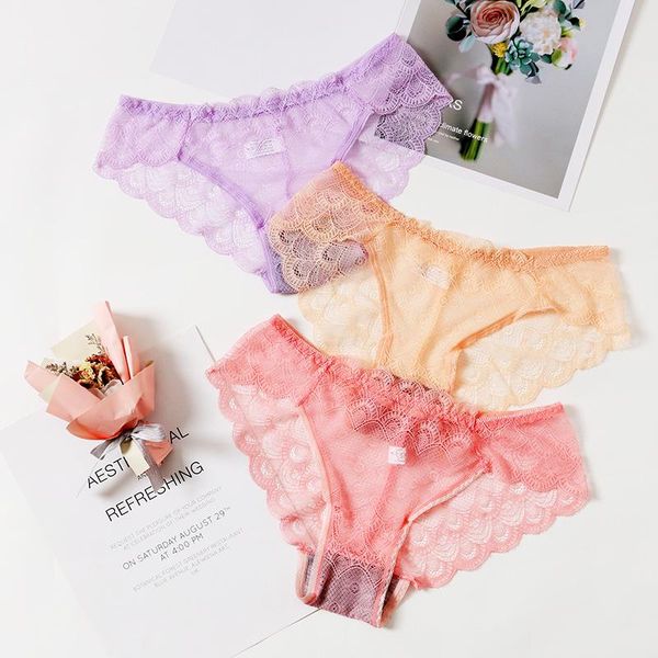 lace underwear girls underwear low waist ladies transparent breathable briefs, Black;pink
lace underwear girls underwear low waist ladies transparent breathable briefs, Black;pink