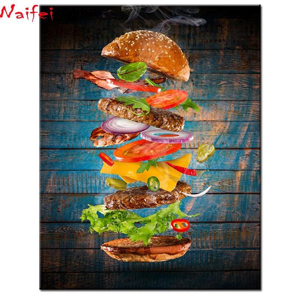diamond embroidery 5d diy round diamond painting hamburger full square mosaic picture of rhinestone kitchen decoration gift
diamond embroidery 5d diy round diamond painting hamburger full square mosaic picture of rhinestone kitchen decoration gift