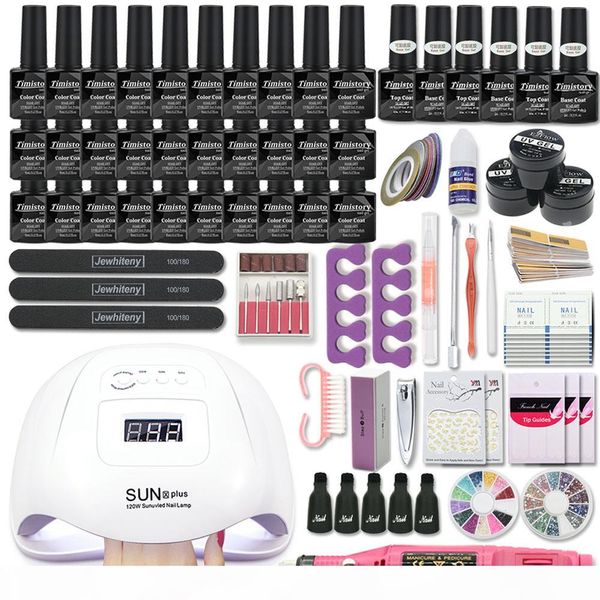 super manicure set acrylic nail kit with 120 54w nail lamp set manicure machine 20 30 pcs gel polish art tool
super manicure set acrylic nail kit with 120 54w nail lamp set manicure machine 20 30 pcs gel polish art tool