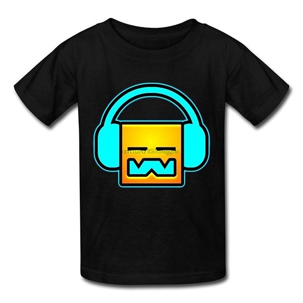 kid's dj geometry dash hoodie designers t shirts sweatshirt
