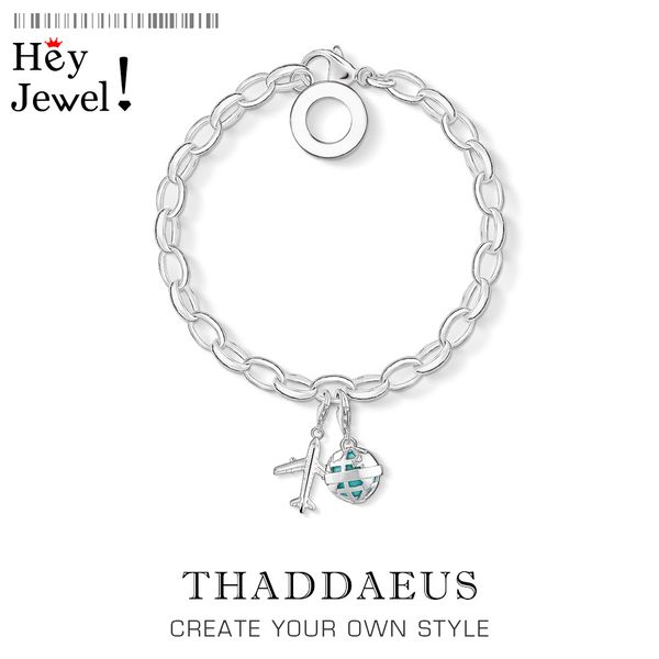plane & globe charm bracelet,thomas vocation ts jewelry for women,2020 summer brand new travel link gift in 925 sterling silver 1028, Black
plane & globe charm bracelet,thomas vocation ts jewelry for women,2020 summer brand new travel link gift in 925 sterling silver 1028, Black