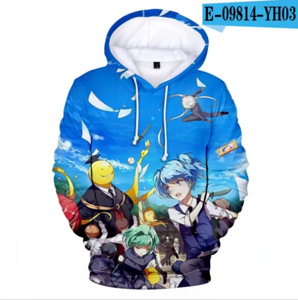 new assassination classroom hoodies sweatshirt men women fashion harajuku children cartoon pullover autumn casual clothing, Black
new assassination classroom hoodies sweatshirt men women fashion harajuku children cartoon pullover autumn casual clothing, Black