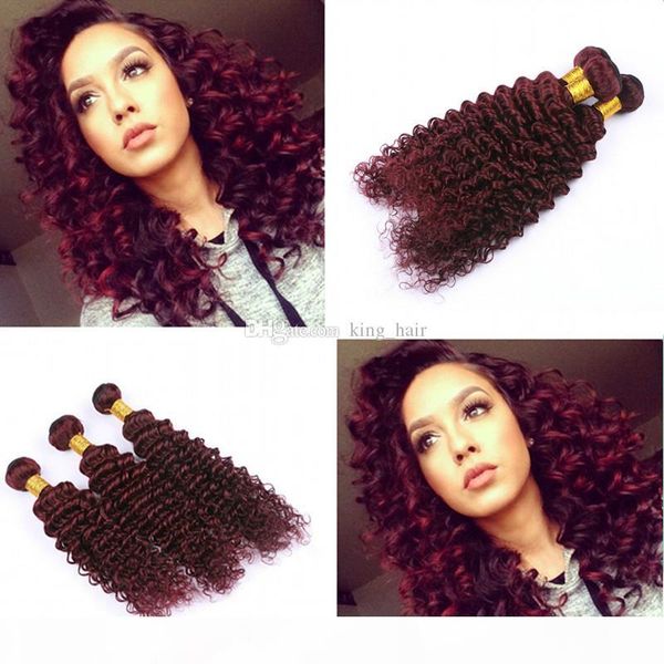 brazilian deep curly hair extensions deep wave unprocwssed human hair 3bundles pure color wine red 99j hair weaves10-30 inch, Black
brazilian deep curly hair extensions deep wave unprocwssed human hair 3bundles pure color wine red 99j hair weaves10-30 inch, Black