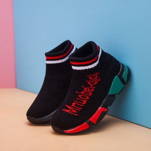 casual 2020 spring socks and autumn new letter sleeve fashion sports students korean children's shoes, Black;red
casual 2020 spring socks and autumn new letter sleeve fashion sports students korean children's shoes, Black;red