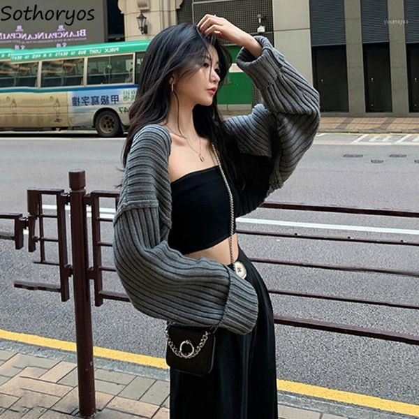 cardigan women crop- batwing-sleeve casual loose knitted short sweaters open-stitch ladies fashion retro solid ulzzang1, White
cardigan women crop- batwing-sleeve casual loose knitted short sweaters open-stitch ladies fashion retro solid ulzzang1, White
