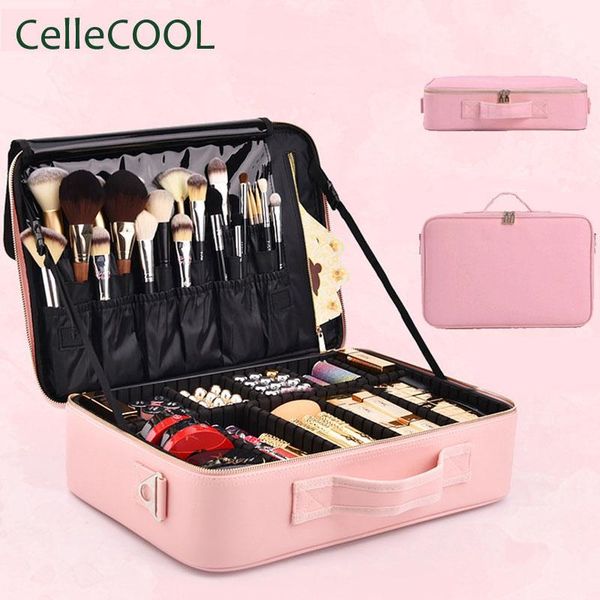 cosmetic bags & cases professional large women capacity makeup organizer fashion toiletry bag multilayer storage box portable pretty suit1
cosmetic bags & cases professional large women capacity makeup organizer fashion toiletry bag multilayer storage box portable pretty suit1