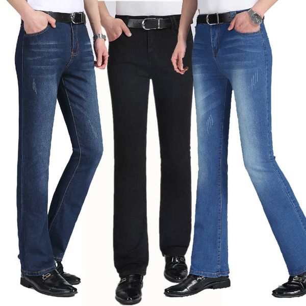 spring and 2020 summer korean version of men denim micro bell male pants thin stretch black jeans size 28-37 frq4, Blue
spring and 2020 summer korean version of men denim micro bell male pants thin stretch black jeans size 28-37 frq4, Blue