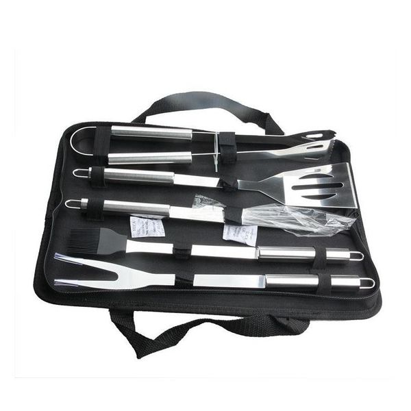 stainless stee bbq tools set outdoor bbq fork, tongs, basting brush, knife mupuz
stainless stee bbq tools set outdoor bbq fork, tongs, basting brush, knife mupuz