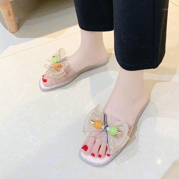 lace bow flat slippers women slides summer pvc transparent open toe slippers women outdoor sweet soft sole beach slides 20201, Black
lace bow flat slippers women slides summer pvc transparent open toe slippers women outdoor sweet soft sole beach slides 20201, Black