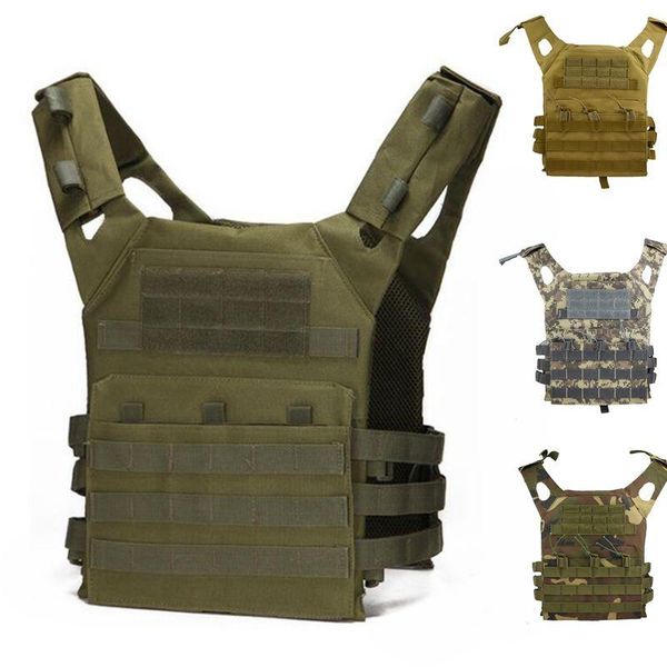 hunting jackets tactical vest jpc plate carrier magazine combat paintball body armor gear equipment with 2pcs plates, Camo;black
hunting jackets tactical vest jpc plate carrier magazine combat paintball body armor gear equipment with 2pcs plates, Camo;black
