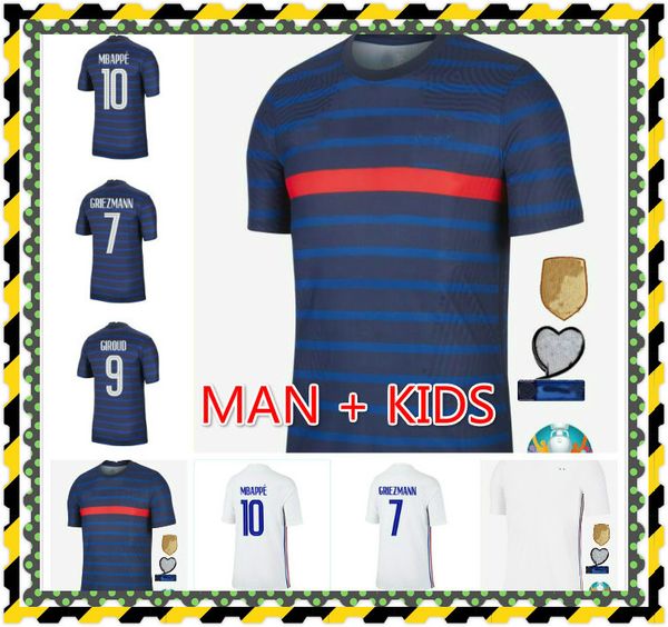 2020 2021 top франция mbappe griezmann pogba джетки 20 21 футбол джерси майолот де ноги мужчины + детские комплект футбольные рубашки, Black;yellow
2020 2021 top франция mbappe griezmann pogba джетки 20 21 футбол джерси майолот де ноги мужчины + детские комплект футбольные рубашки, Black;yellow