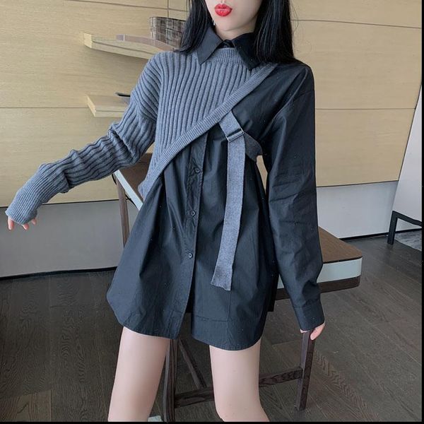 two pieces sets women blouses fashion sweaters with shirts women sets femme shirts drop shipping, White
two pieces sets women blouses fashion sweaters with shirts women sets femme shirts drop shipping, White