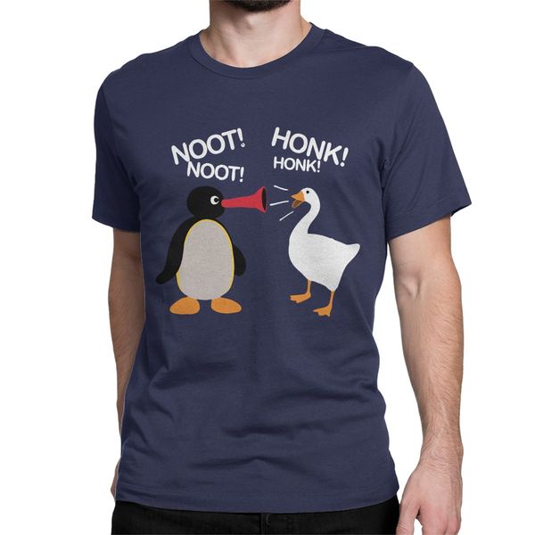 sport noot noot honk honk pingu vs untitled goose t-shirts men penguin funny 100% cotton tees round collar short sleeve t shirt
sport noot noot honk honk pingu vs untitled goose t-shirts men penguin funny 100% cotton tees round collar short sleeve t shirt