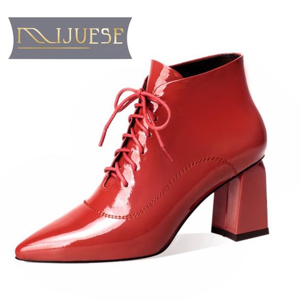 boots mljuese 2021 women soft ankle cow leather lace up winter short plush pointed toe high heels, Black
boots mljuese 2021 women soft ankle cow leather lace up winter short plush pointed toe high heels, Black