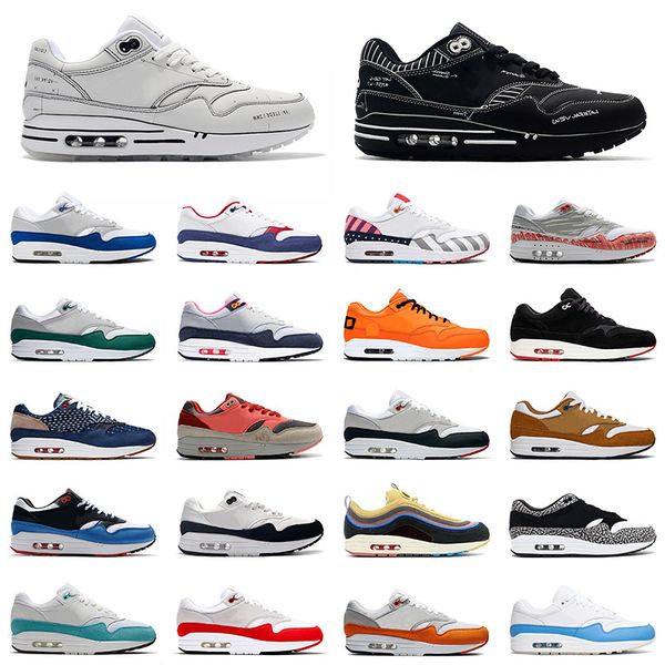 2021 new black white schematic 1 1s 87 mens women running shoes anniversary royal elephant daisy pack university blue trainers sneakers, White;red
2021 new black white schematic 1 1s 87 mens women running shoes anniversary royal elephant daisy pack university blue trainers sneakers, White;red