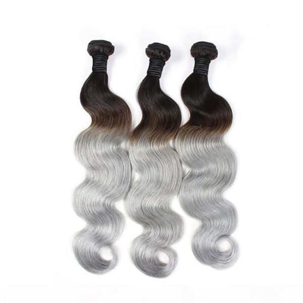 vmae brazilian body wave 1b grey omabre human hair bundles 3 pieces lot virgin human hair extensions 10 to 30 inch human hair weaves, Black
vmae brazilian body wave 1b grey omabre human hair bundles 3 pieces lot virgin human hair extensions 10 to 30 inch human hair weaves, Black