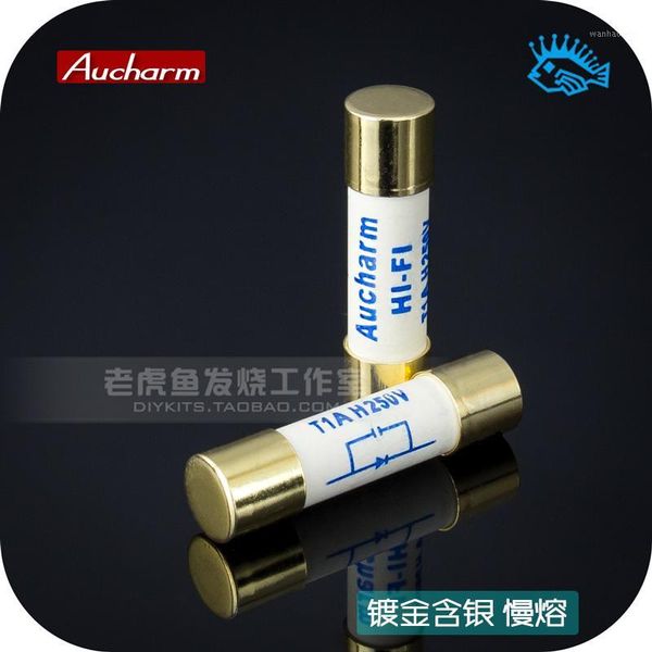 1pcs gold-plated aucharm fuse tube hifi fever grade silver fuse silver alloy cd turntable preamp post-amp1
1pcs gold-plated aucharm fuse tube hifi fever grade silver fuse silver alloy cd turntable preamp post-amp1