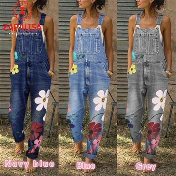 fashion women summer autumn casual loose jumpsuits patchwork design pockets decor sling sleeveless flower print denim overalls1, Blue
fashion women summer autumn casual loose jumpsuits patchwork design pockets decor sling sleeveless flower print denim overalls1, Blue