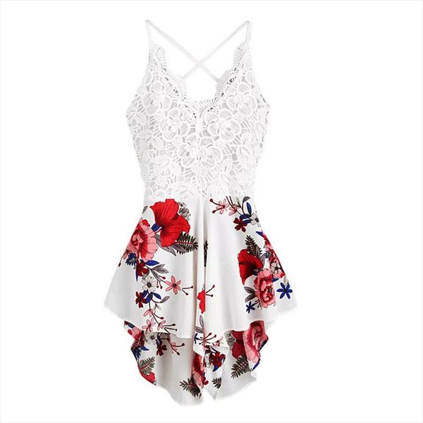 women jumpsuits fashion crochet lace panel bow tie back florals playsuits ladies summer shorts jumpsuit kort dresy damskie 2021, Black;white
women jumpsuits fashion crochet lace panel bow tie back florals playsuits ladies summer shorts jumpsuit kort dresy damskie 2021, Black;white