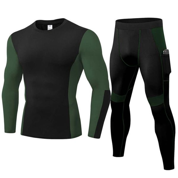running sets men gym suits compression sports fitness workout exercise jogging hiking long tee shirt + tights tracksuit 0819, Black;blue
running sets men gym suits compression sports fitness workout exercise jogging hiking long tee shirt + tights tracksuit 0819, Black;blue