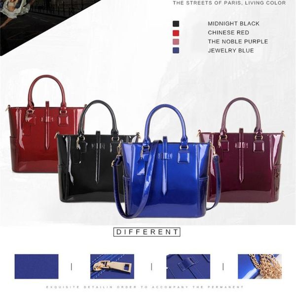glossy leather tote classic solid color shoulder bag set fashion luxury handbags business women tote #15
glossy leather tote classic solid color shoulder bag set fashion luxury handbags business women tote #15