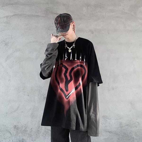 cool spring naruto men's tshirt long sleeve harajuku t shirt japanese rock streetwear hip hop patchwork loose tshirts, White;black
cool spring naruto men's tshirt long sleeve harajuku t shirt japanese rock streetwear hip hop patchwork loose tshirts, White;black