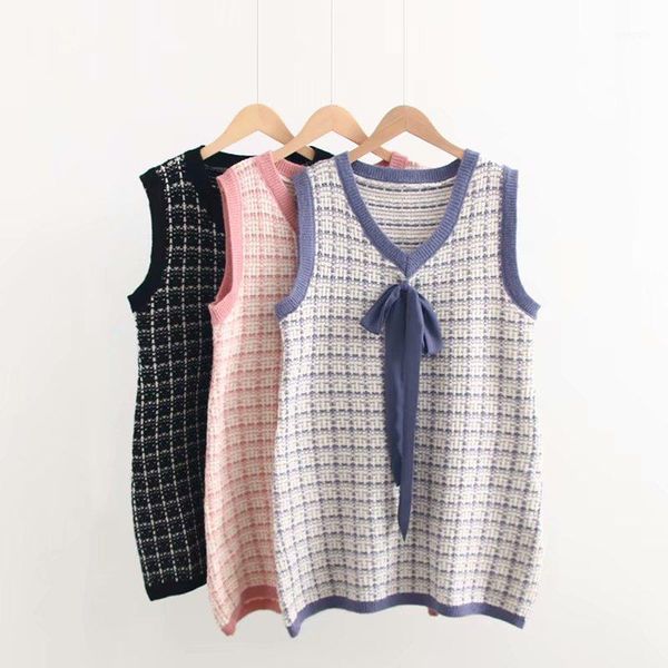 new knitting vest women v neck sleeveless sweater ladies long outwear vest coat1, Black;white
new knitting vest women v neck sleeveless sweater ladies long outwear vest coat1, Black;white