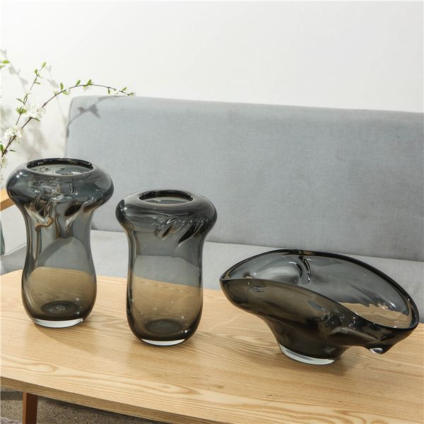 creative transparent glass vase household model room fruit plate handicraft modern simple living room set decoration
creative transparent glass vase household model room fruit plate handicraft modern simple living room set decoration