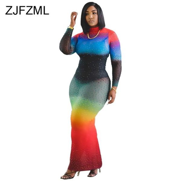 gradient color rhinestones bandage dress women turtleneck long sleeve party club dresses elegant skinny dress with tank top, Black;gray
gradient color rhinestones bandage dress women turtleneck long sleeve party club dresses elegant skinny dress with tank top, Black;gray