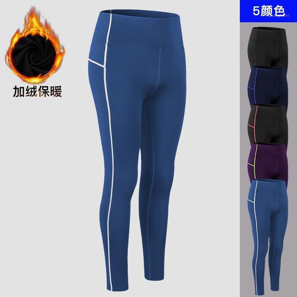 running pants autumn and winter ladies plus velvet sports trousers yoga fitness high waist stretch leggings autumn1, Black;blue
running pants autumn and winter ladies plus velvet sports trousers yoga fitness high waist stretch leggings autumn1, Black;blue