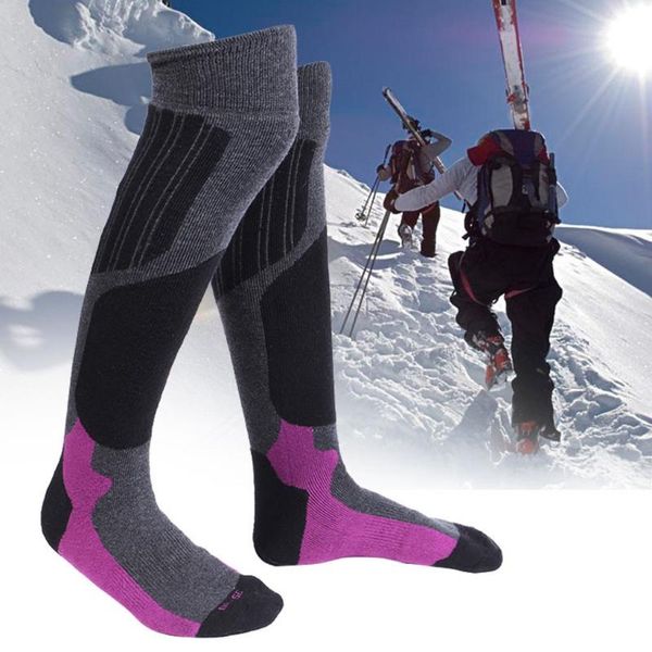 sports socks men women's winter warm hiking ski outdoor stockings thermische sokken, Black
sports socks men women's winter warm hiking ski outdoor stockings thermische sokken, Black