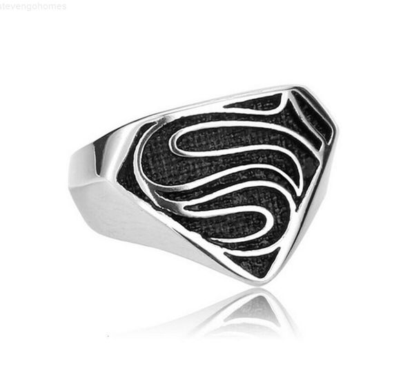 fashion superman men's gothic punk stainless biker steel finger rings jewelry, Silver
fashion superman men's gothic punk stainless biker steel finger rings jewelry, Silver