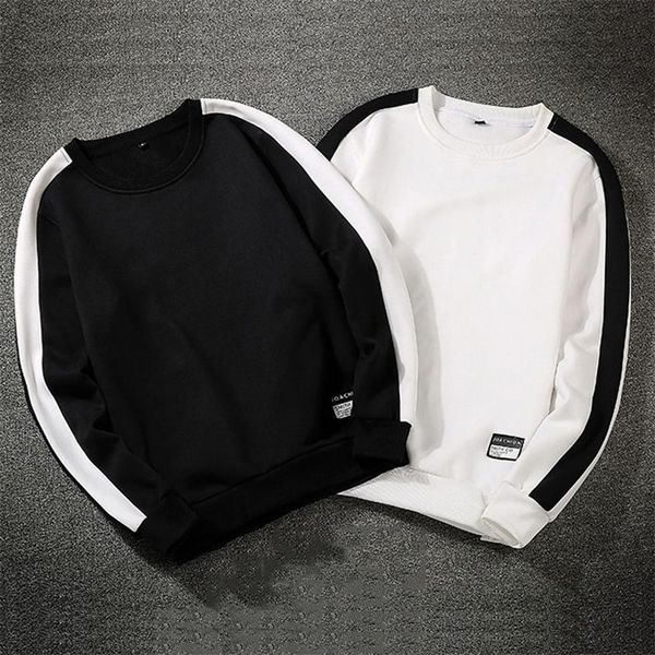 black white solid men loose casual sweatshirts men's style casual fashion patchwork o-neck long sleevesblouse hoodie lj200826
black white solid men loose casual sweatshirts men's style casual fashion patchwork o-neck long sleevesblouse hoodie lj200826