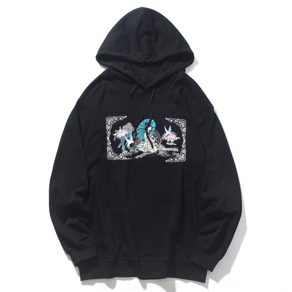 2021 new hip hop mens streetwear autumn embroidery girl crane hoodie pullover vintage harajuku cotton sweatshirts thr9, Black
2021 new hip hop mens streetwear autumn embroidery girl crane hoodie pullover vintage harajuku cotton sweatshirts thr9, Black