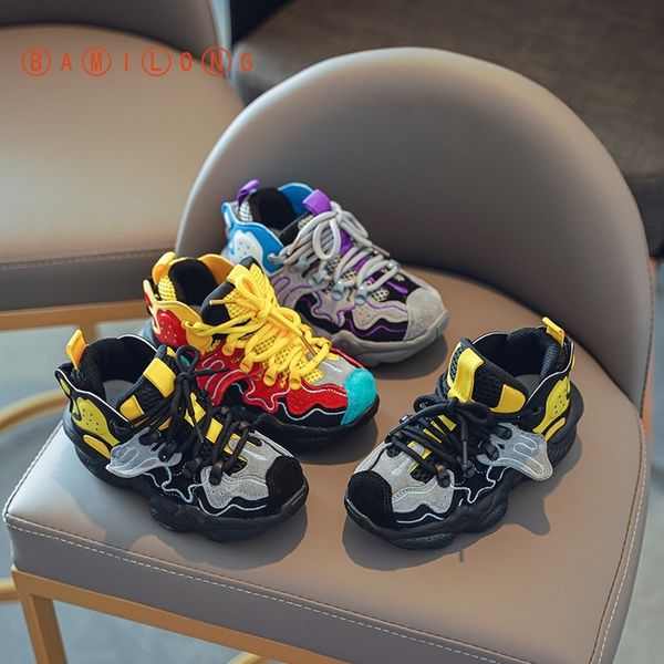 bamilong new arrival children sports shoes boys casual shoes soft bottom non-slip breathable outdoor fashion kids sneakers y305 y201028, Black;red
bamilong new arrival children sports shoes boys casual shoes soft bottom non-slip breathable outdoor fashion kids sneakers y305 y201028, Black;red