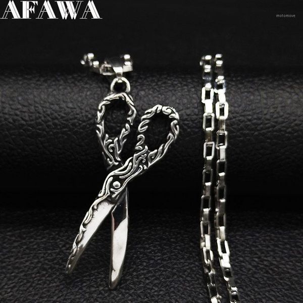 pendant necklaces fashion scissors stainless steel choker necklace men long silver color jewelry collar acero inoxidable mujer n190731
pendant necklaces fashion scissors stainless steel choker necklace men long silver color jewelry collar acero inoxidable mujer n190731