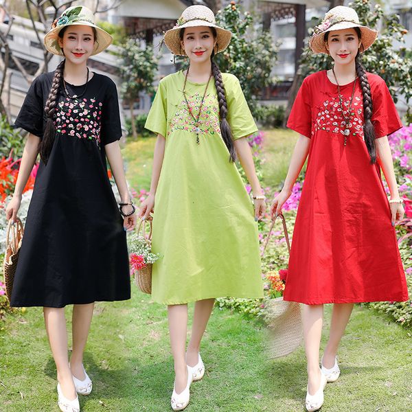 high street woman 2021 summer embroidery vintage blossom of women plus lean casual party dress loose blouses 0t4q, Black;gray
high street woman 2021 summer embroidery vintage blossom of women plus lean casual party dress loose blouses 0t4q, Black;gray