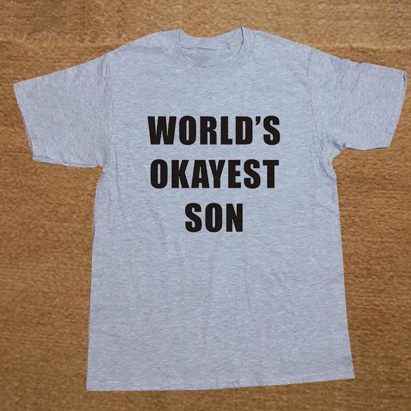 sport new funny worlds okayest son birthday present t shirt men funny tshirt man clothing short sleeve camisetas t-shirt
sport new funny worlds okayest son birthday present t shirt men funny tshirt man clothing short sleeve camisetas t-shirt