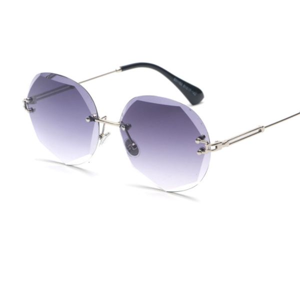 oversized rimless round sunglasses women brand sunglasses retro clear shades metal frame gradient eyeglasses summer uv400, White;black
oversized rimless round sunglasses women brand sunglasses retro clear shades metal frame gradient eyeglasses summer uv400, White;black